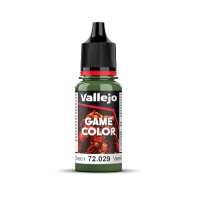 Image of Vallejo Game Color 17 ml Acrylic Paint Sick Green
