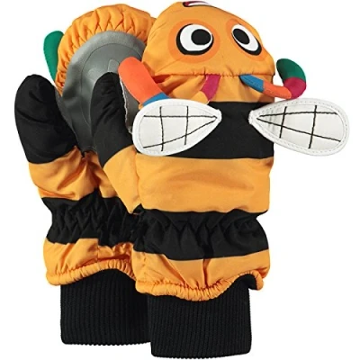 Image of Barts Boy&#039;s Nylon Mitts 3d Gloves Not Applicable, Multicolour (Multicoloured 0017), 32 (Manufacturer Size: 2)