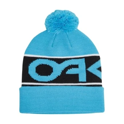 Image of Oakley Factory Cuff Beanie, Bright Blue, One size