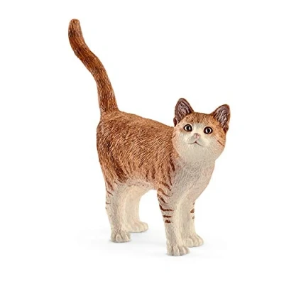 Image of SCHLEICH 13836 Cat Farm World Toy Figurine for children aged 3 8 Years, Brown, 2534 Jahre vor Ort Garantie