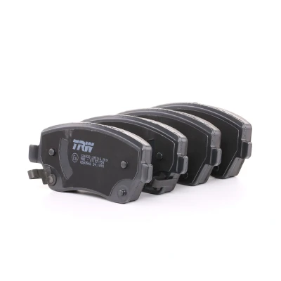 Image of D106000Q1J, D10601HA0A, D10601HA0B, D10601HA0E, D10FM1HA0A Brake pad set TRW COTEC GDB3546 with acoustic wear warning NISSAN: Note II Hatchback