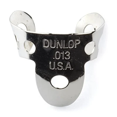 Image of Dunlop 33R.013 Nickel Silver Fingerpicks, .013&quot;, 20/Tube