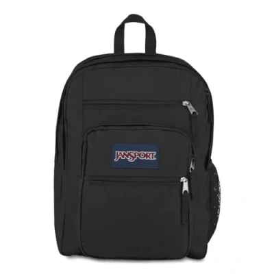 Image of JANSPORT Laptop Backpack Computer Bag With 2 Compartments, Black, One Size, Compartments