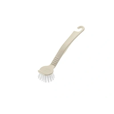 Image of Addis Round Pot Dish Brush, Linen, 510289, 5 x 4 21 cm
