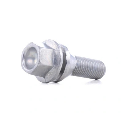 Image of 31423735 Wheel Bolt FEBI BILSTEIN 21508 M14 x 1,5 Conical Seat F 27mm 10.9 for light alloy rims, Steel rims 19 Zink flake coated Male Hex