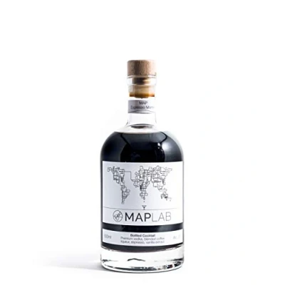 Image of MAP Espresso Martini Vodka Coffee Liqueur Vanilla Lab Premium Bottled Cocktail