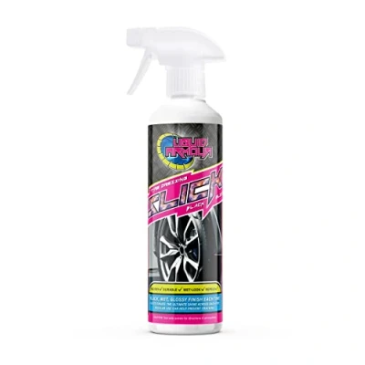 Image of Liquid Armour High Gloss Tyre Dressing Rubber Cleaning Care, Black Wet Look Finish, 500ml
