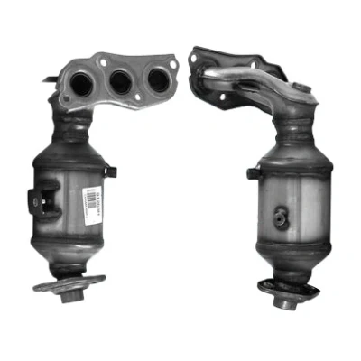 Image of 171400Q040 Catalytic Converter BM CATALYSTS BM91263H Euro 4 E57 103R Non approved CITROËN: C1 I, PEUGEOT: 107 Hatchback, TOYOTA: Aygo