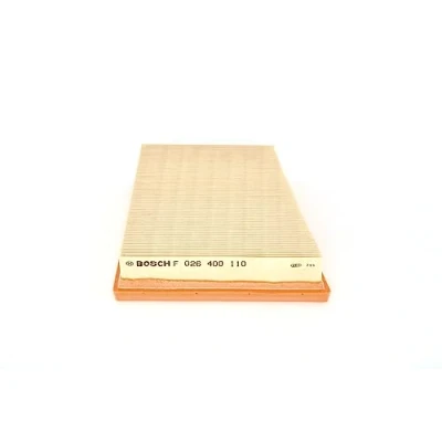 Image of 1338536, 1729857, 5S619601A1A, 5S619601AA Air Filter BOSCH F 026 400 110 38,3mm 172,5mm 199,5mm Insert FORD: FIESTA 5, Fusion Estate