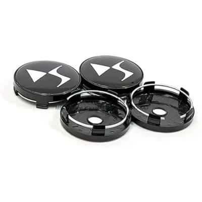 Image of 4 pcs Car Hub Centre Caps for Citroen DS3 DS6 DS7 60MM, Wheel Center Cap Hubcaps Trims Accessories
