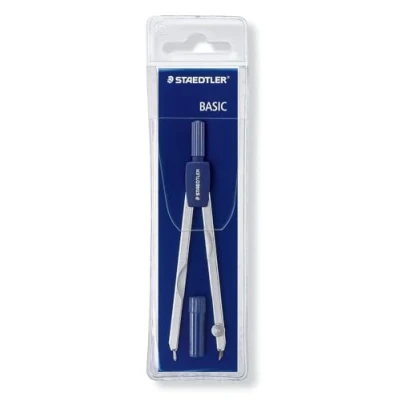 Image of Staedtler Mars Basic 559 WP 00 Compass with Lead Box in Plastic Wallet