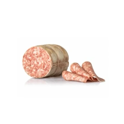 Image of Salame Cotto, Steamed Cooked Salami, Italian Food by Salumi Pasini, Half, 1 kg