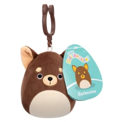 Image of Squishmallows 3.5in Mini Clip On Barkevina