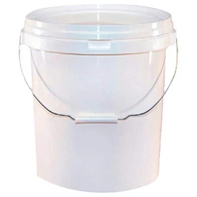 Image of Martin Cox MOGG105 20L White Detaling Valeters Bucket 20 Litre Pail &amp; Lid