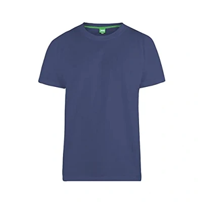 Image of Duke Mens D555 Kingsize Flyers 1 Crew Neck T Shirt (6XL) (Navy)