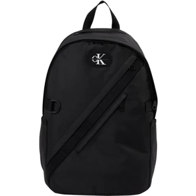 Image of Calvin Klein Jeans Men&#039;s Metaforms Rounded Bp44 K50k511770 Backpacks, Black (Black), One Size