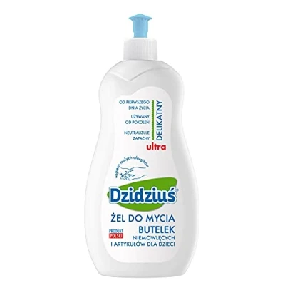 Image of Dzidziuś Ultra Delicate Gel for Washing Bottles and Supplies Babies 500ml