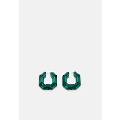Image of Swarovski Lucent Earrings, Women&#039;s, Size: One Size, Green