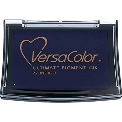Image of Tsukineko VC027 Versacolor Pigment Ink Pad Indigo