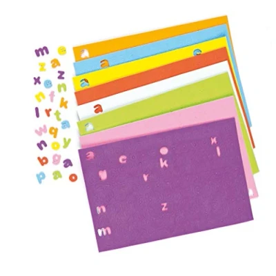 Image of Baker Ross EK624 Self Adhesive Foam Lower Case Letters (Pack of 1100)