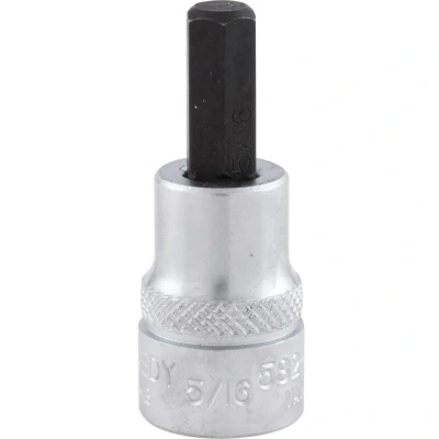 Image of Kennedy 5/16&quot; Hex Socket Bit 3/8&quot; Square Drive