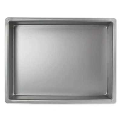 Image of PME OBL11152 Aluminium Oblong Cake Pan Silver 11 x 15 2 Inch Deep