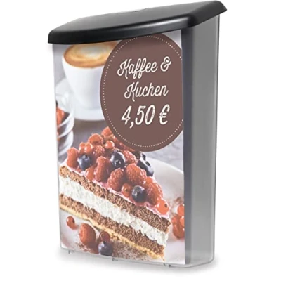 Image of Deflecto A4 Outdoor Box Transparent