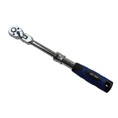 Image of US Pro 3/8&quot; DR 72T Flexible Extendible Ratchet Handle 250MM 350MM 5162