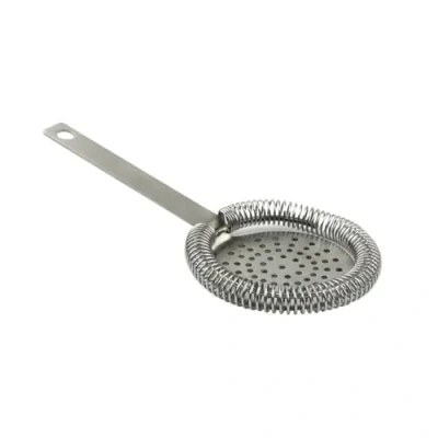 Image of Beaumont CZ410 Cocktai Strainer, Stainless Steel, Silver
