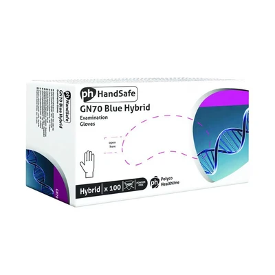 Image of Shield Scientific Vinyl/Nitrile Mix Powder Free Gloves Small, Pack of 100 GN70
