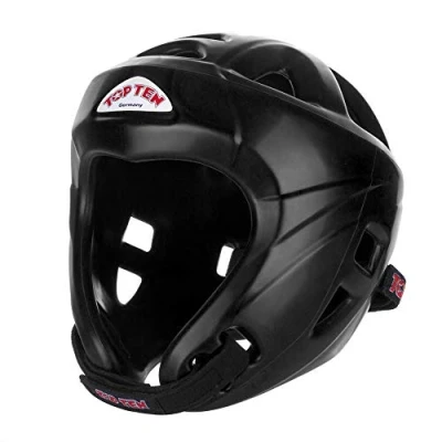 Image of Playwell Top Ten Bayfill Avantgarde Competition Head Guard Black (Medium)