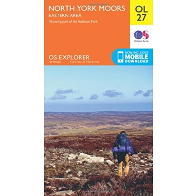 Image of Explorer OL27 North York Moors Eastern Area Map With Digital Version