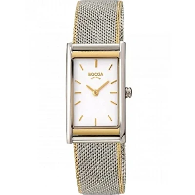 Image of Boccia Womens Analogue Quartz Watch with Stainless Steel Strap 3304 02