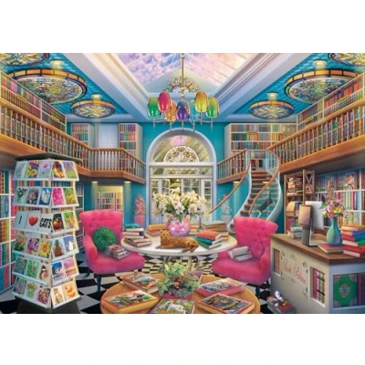 Image of Ravensburger The Book Palace 1000 Piece Jigsaw Puzzles for Adults and Kids Age 12 Years Up
