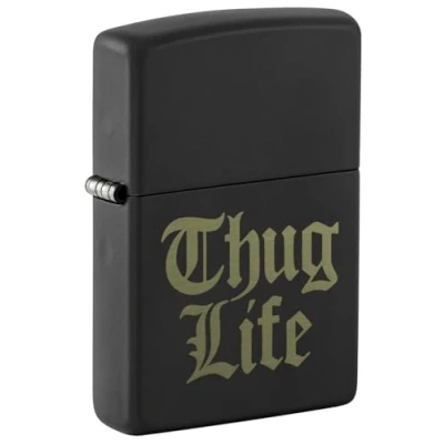 Image of Zippo Lighter, Metal, Black, One Size