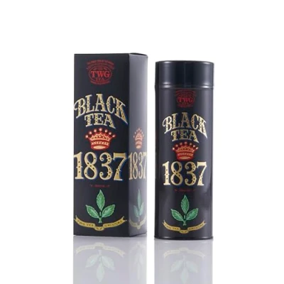 Image of TWG Tea 1837 Black Loose Leaf Fruits &amp; Flowers Haute Couture Tin, 100g Gift Set