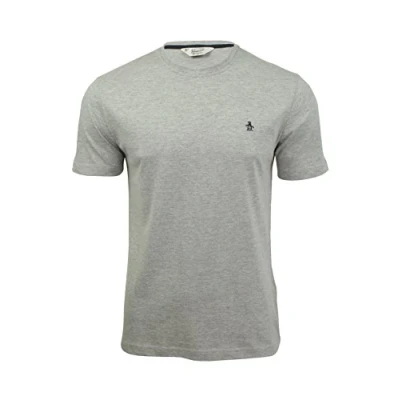 Image of Penguin Shirt Original Mens Plain Short Sleeve T New Rain Heather XL