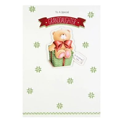 Image of Hallmark Forever Friends Christmas Card &#039;for Granddaughter&#039; Medium