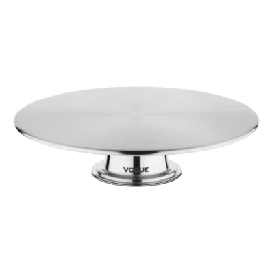 Image of Vogue St/St Rotating Cake Stand 30cm
