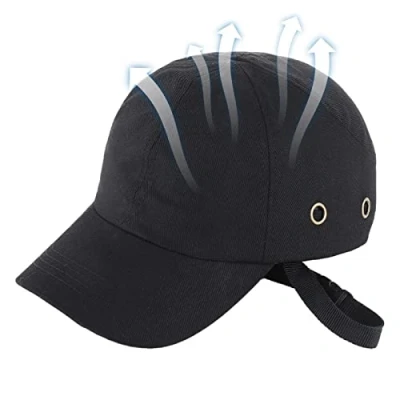 Image of Bump cap safety baseball style protective anti shock work head protection bumper
