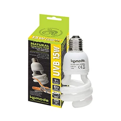 Image of Komodo Compact Lamp Uvb 2.0 ES, 15 Watt