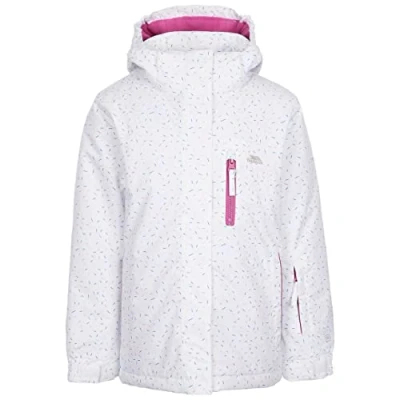 Image of Trespass Girls Ski Jacket Lightly Padded Removable Hood Chic