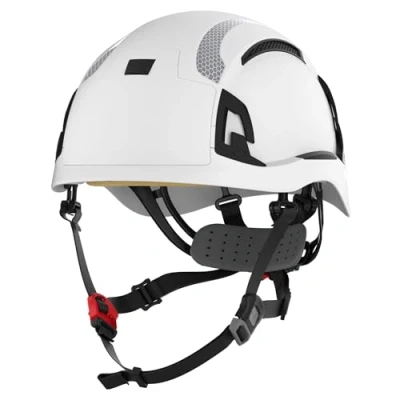 Image of JSP EVO ALTADualswitch Safety Helmet Wheel Ratchet Vented White CR2 (ARD170 400 100)