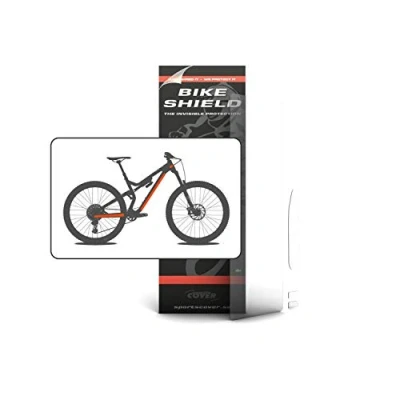Image of Bike Shield Unisex&#039;s Half Kit, Clear, One Size
