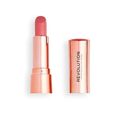 Image of Revolution Beauty London, Satin Kiss, Lipstick, Cupcake, 3.5g
