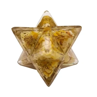 Image of VIE Naturals Merkaba Star, Yellow Aventurine
