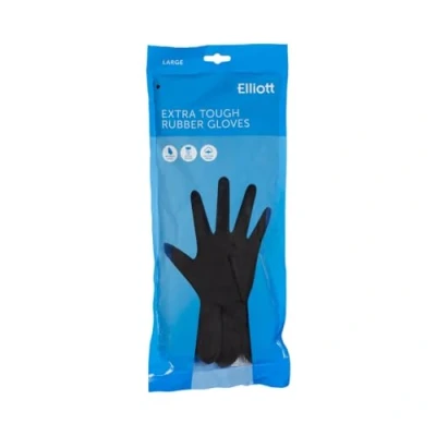 Image of Elliotts Extra Tough Rubber Gloves Large