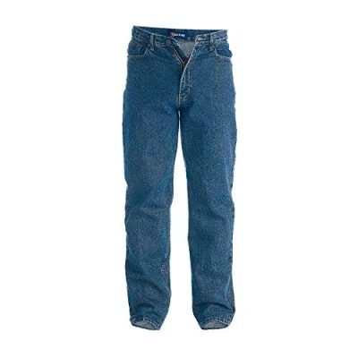 Image of Mens Rockford Comfort Fit 100% Cotton Jeans Colour: Stonewash Size: 64S