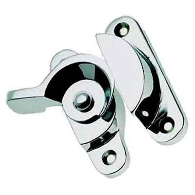 Image of Polished Chrome Fitch Sash Window Fastener