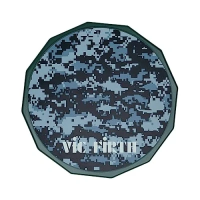 Image of Vic Firth Digital Camo Design Practice Drumstick Pad 12&quot;